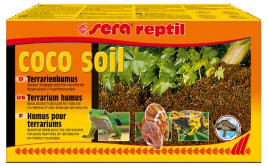 Террариумный кокосовый грунт SERA Reptil Coco Soil 650 гр (32042) - фото 1 - id-p216637585