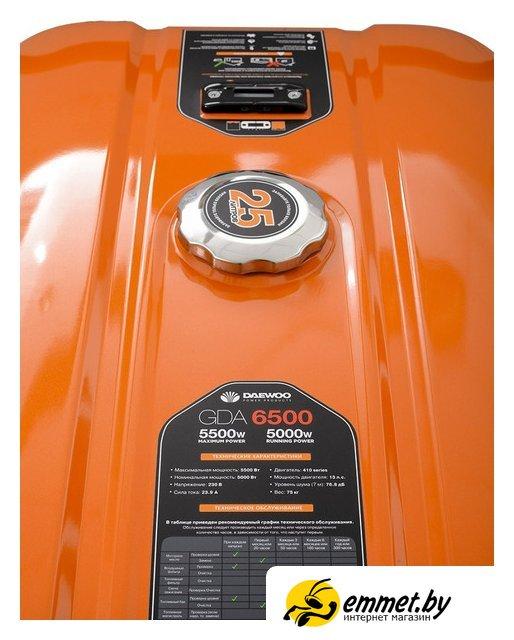 Бензиновый генератор Daewoo Power GDA 6500 - фото 4 - id-p216637930