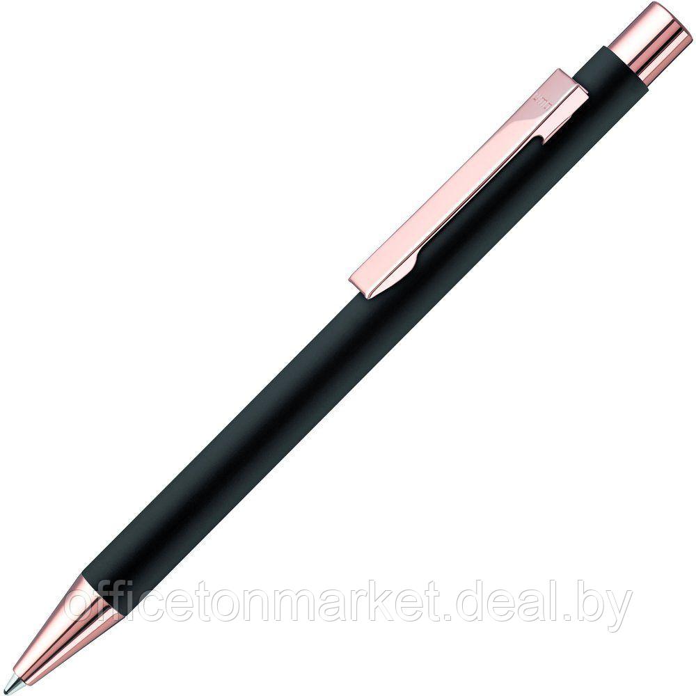Ручка шариковая автоматическая "Straight Ro Go", 1.0 мм, черный, золотистый, стерж. синий - фото 1 - id-p216637423