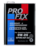 Моторное масло Profix Engine Oil 0W20 SP/GF-6 4L