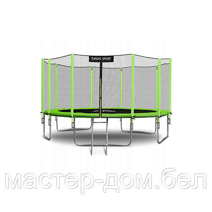 Батут Atlas Sport 465 см (15ft) Basic GREEN, фото 2