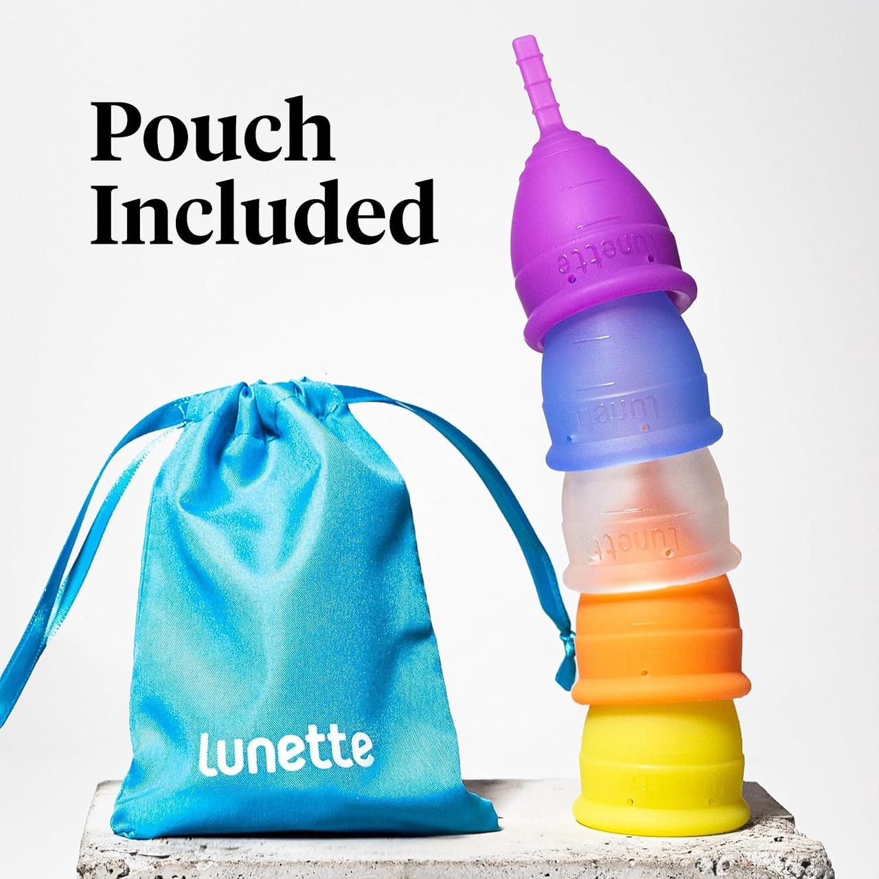 Менструальная чаша Lunette Menstrual Cup 1 - фото 5 - id-p216641061