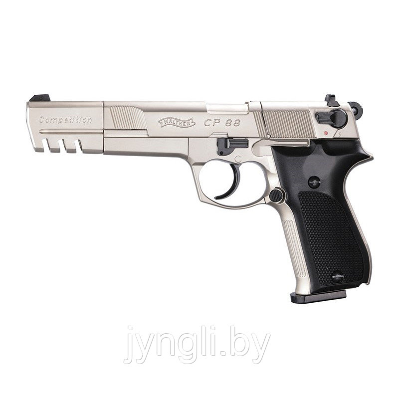 Пневматический пистолет Umarex Walther CP88 Competition nickel