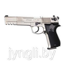 Пневматический пистолет Umarex Walther CP88 Competition nickel