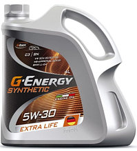 Моторное масло G-Energy Synthetic Extra Life 5W-30 4L