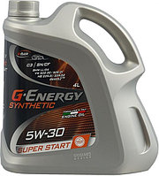 Моторное масло G-Energy Synthetic Super Start 5W-30 4L