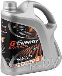 Моторное масло G-Energy Synthetic Super Start 5W-30 5L