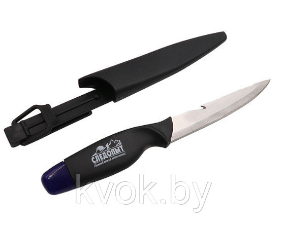 Нож разделочный Следопыт клинок 135 мм в чехле PF-PK-02 - фото 1 - id-p216643178