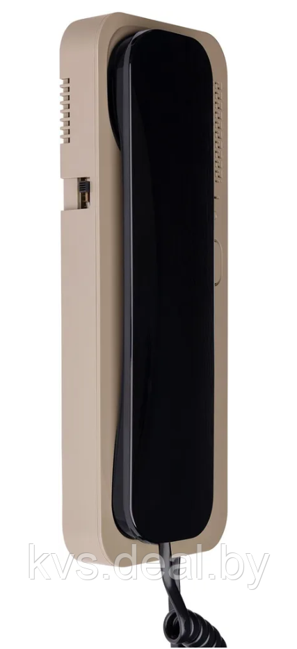 Домофонная трубка квартирная переговорная Cyfral Unifon Smart U, черно-беж. - фото 4 - id-p216644122