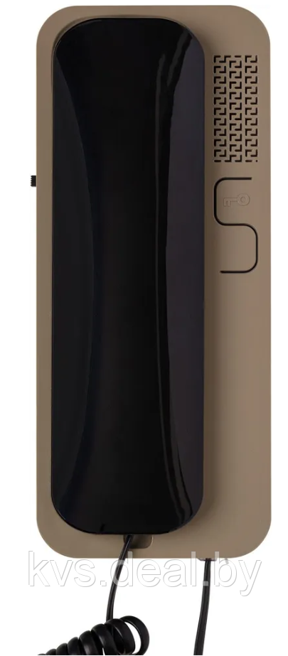 Домофонная трубка квартирная переговорная Cyfral Unifon Smart U, черно-беж. - фото 1 - id-p216644122