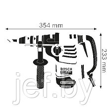 Перфоратор GBH 3-28 DFR в чемодане 800 вт BOSCH 061124A000, фото 3