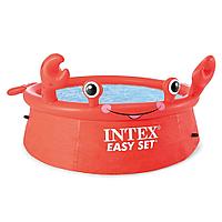 Надувной бассейн Easy Set Happy Crab 183х51 см (от 3 лет) INTEX 26100NP