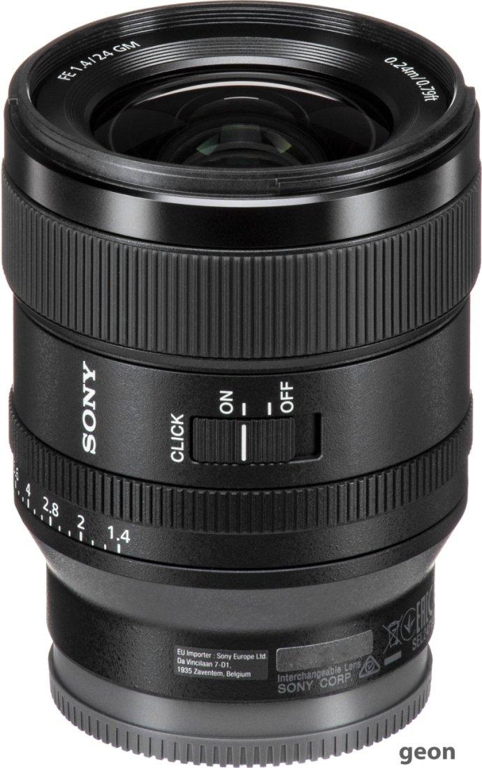 Объектив Sony FE 24mm F1.4 GM - фото 3 - id-p216313166