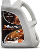 Моторное масло G-Energy Synthetic Active 5W-40 5L