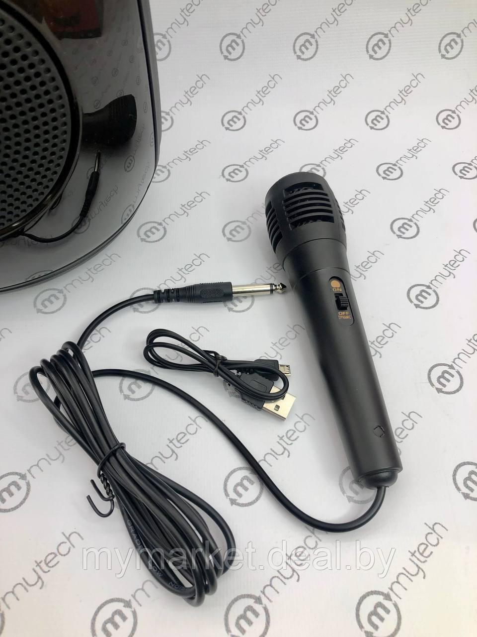 Колонка музыкальная портативная Bluetooth с микрофоном ZQS 1438 - фото 8 - id-p216644151