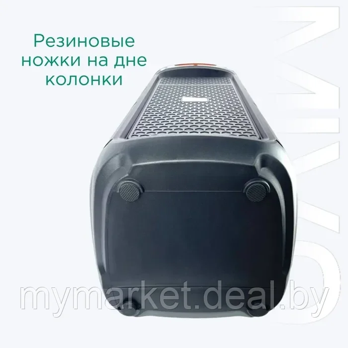 Портативная напольная беспроводная колонка Bluetooth MIVO MD-651 с микрофоном - фото 4 - id-p216644161