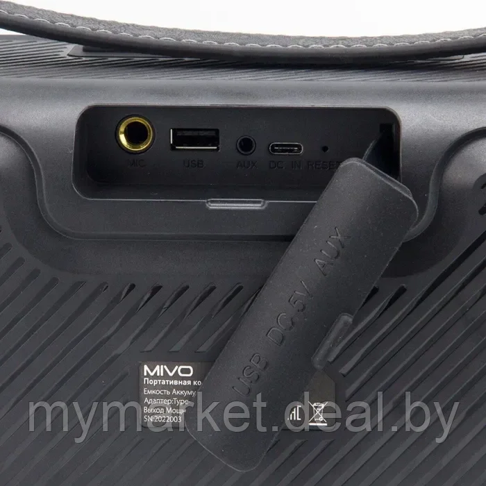 Колонка портативная музыкальная Bluetooth MIVO M13 - фото 6 - id-p216644167