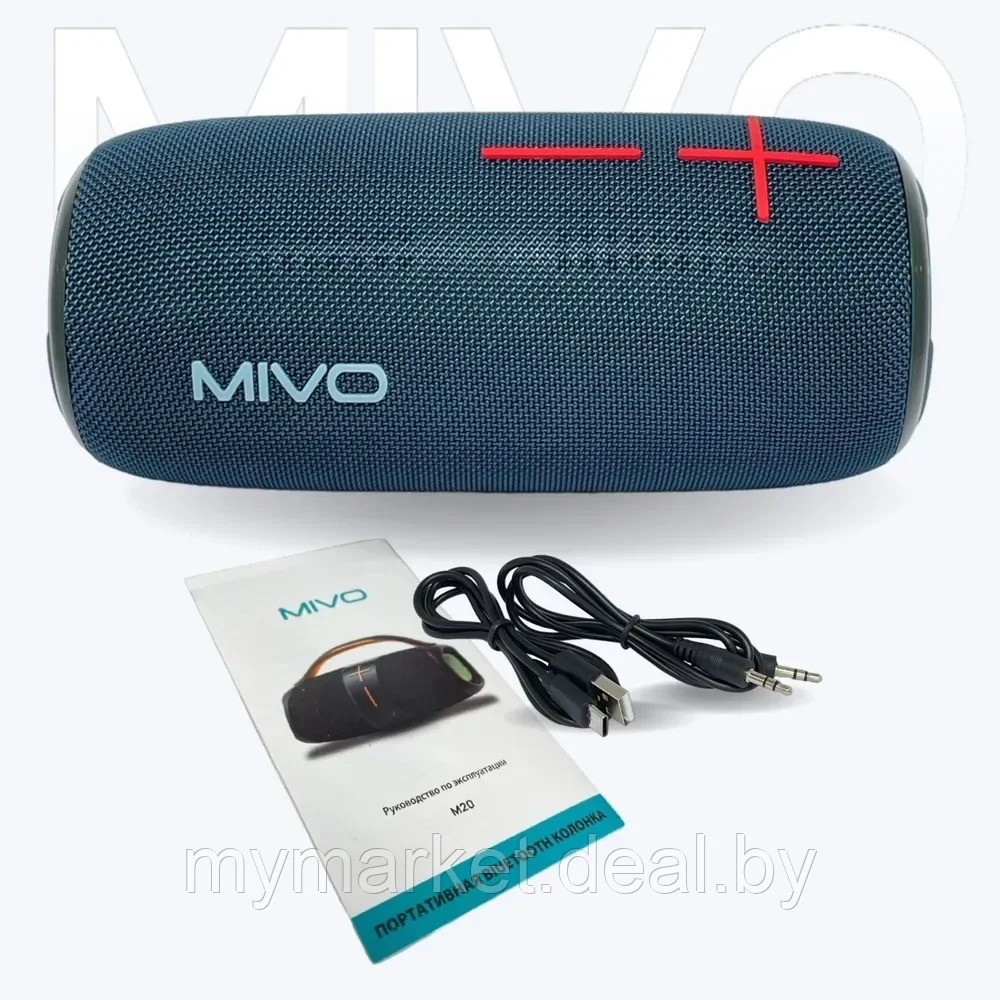 Колонка портативная музыкальная Bluetooth MIVO M22 - фото 1 - id-p216644173
