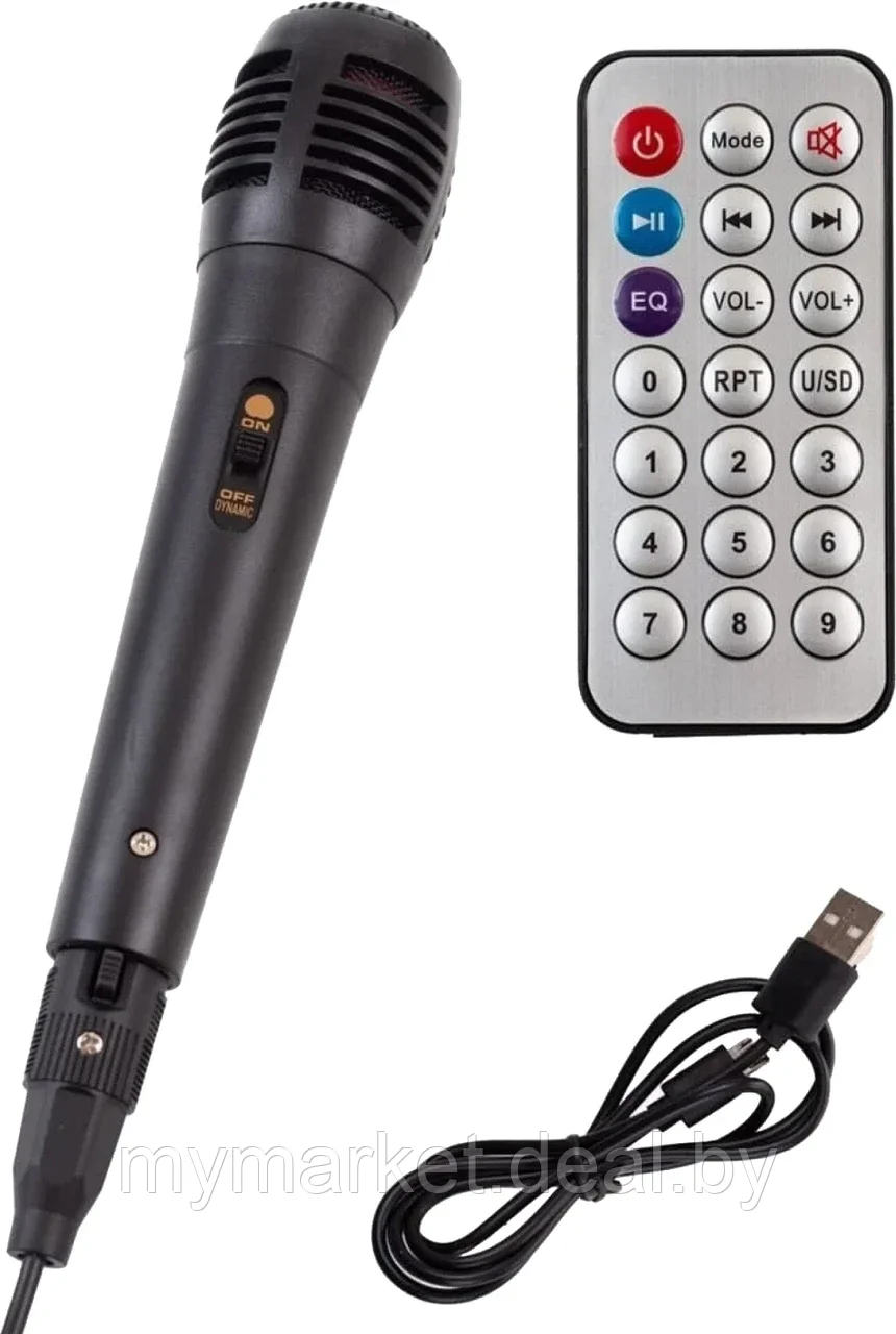 Акустическая колонка напольная Bluetooth BT SPEAKER ZQS-6201 с микрофоном - фото 8 - id-p216644238