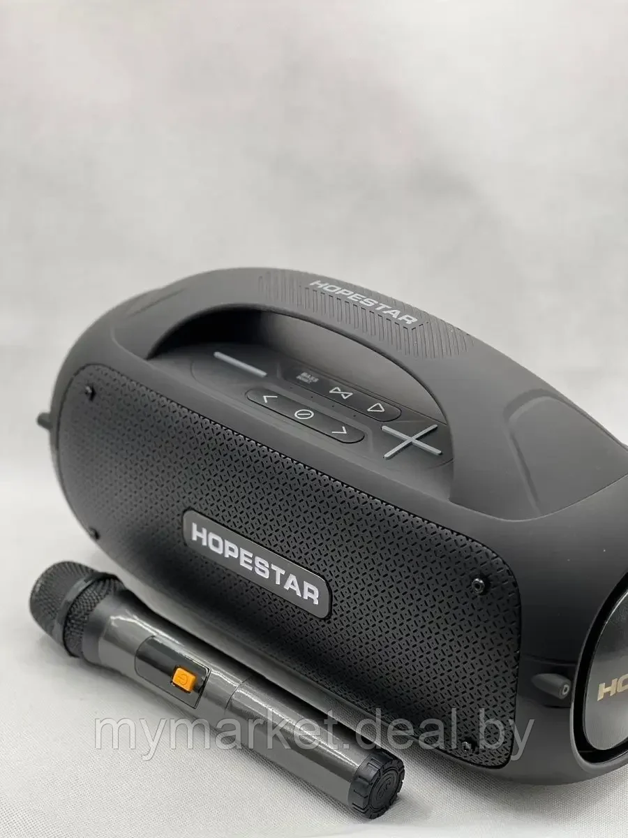 Колонка портативная музыкальная Bluetooth HOPESTAR A50 с микрофоном - фото 5 - id-p216644240