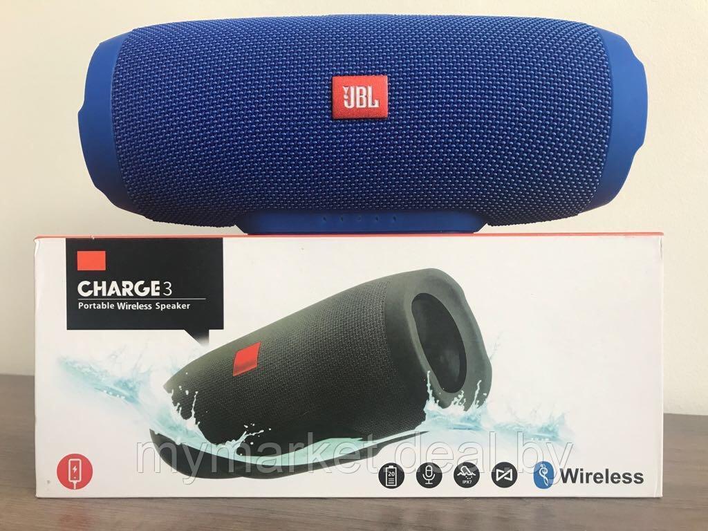 Колонка портативная музыкальная Bluetooth CHARGE 3 реплика - фото 5 - id-p216644255