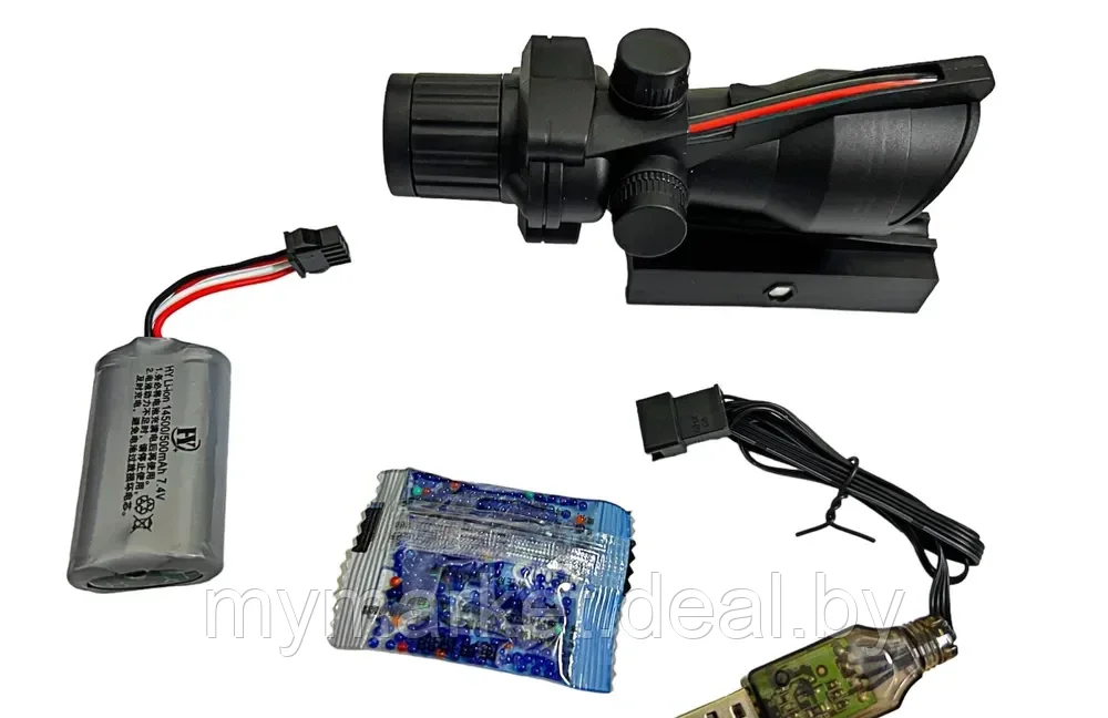 Снайперская винтовка СВД с оптическим прицелом электропневматическая - фото 5 - id-p216644258