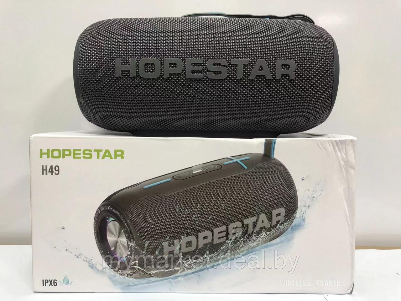 Колонка портативная музыкальная Bluetooth HOPESTAR H49 - фото 5 - id-p216644267