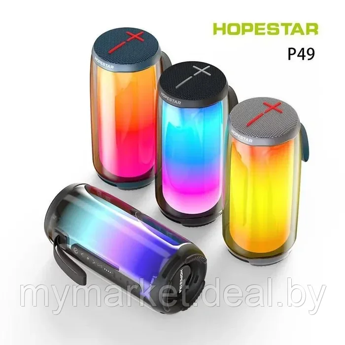 Колонка портативная музыкальная Bluetooth HOPESTAR P49 - фото 1 - id-p216644269