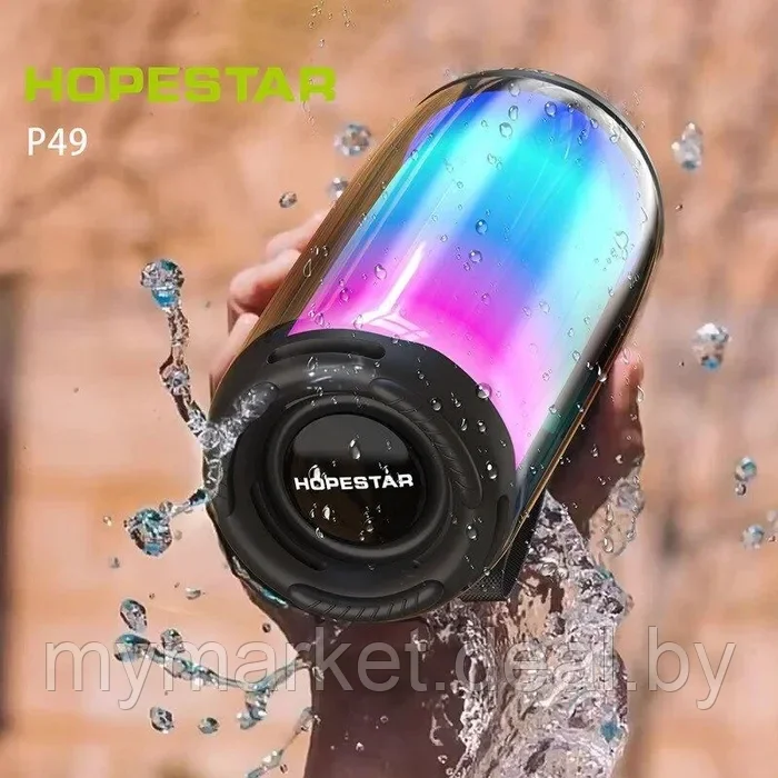 Колонка портативная музыкальная Bluetooth HOPESTAR P49 - фото 2 - id-p216644269