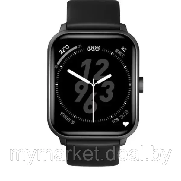 Смарт часы умные Smart Watch QCY GTS S2 Dark Gray - фото 3 - id-p216644293