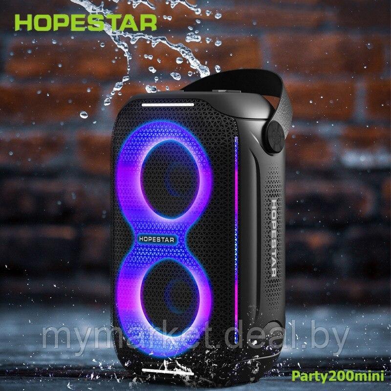 Колонка портативная музыкальная Bluetooth HOPESTAR Party 200 mini - фото 4 - id-p216644302