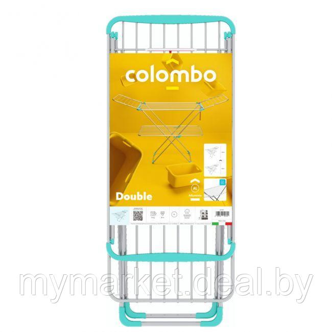 Сушилка для белья напольная двухуровневая Colombo Double 30 м - фото 4 - id-p216644312