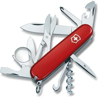 Нож перочинный Victorinox Explorer 1.6703 91мм 16 функций красный