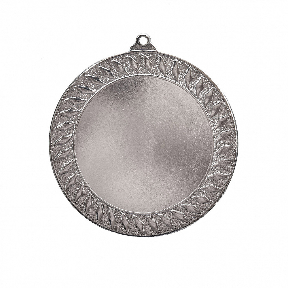 Медаль 70мм  1-е место , арт. 700 , без ленточки Серебро