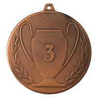 Медаль "Достижение " 3-е место , 6 см , без ленточки , арт.065 Бронза