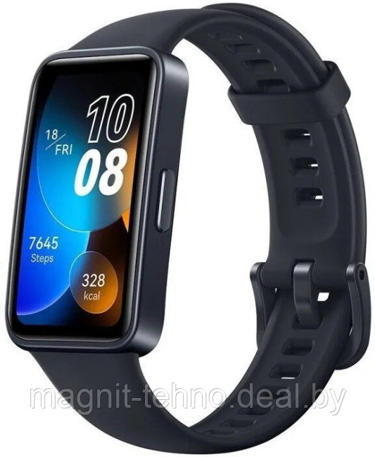 Фитнес-браслет Huawei Band 8 (полночный черный, международная версия) - фото 1 - id-p216646347