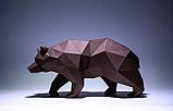Арт-объект "Медведь" : Сила и Грация из Нержавеющей Стали", фото 2