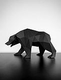 Арт-объект "Медведь" : Сила и Грация из Нержавеющей Стали", фото 4