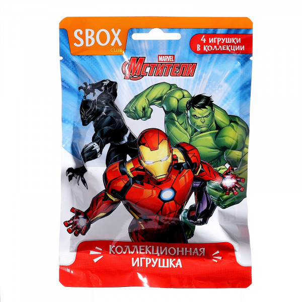 Фигурка Sbox Marvel Мстители (в флоупаке) - фото 1 - id-p216652816