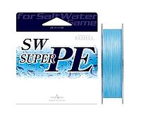 Плетеный шнур Yamatoyo Famell SW Super PE х4, #1.2, 200 м, голубой