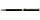 Ручка подарочная шариковая Manzoni Rieti корпус черный с серебристым узором, фото 2