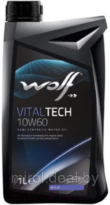 Моторное масло WOLF VitalTech 10W60 / 24118/1 - фото 1 - id-p216660530