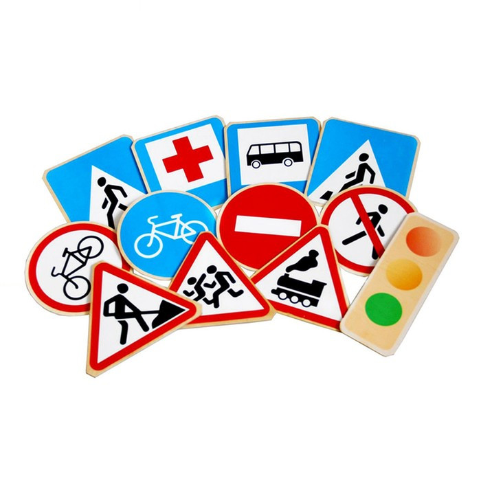 Игровой набор « Знаки дорожного движения» - фото 4 - id-p209779216