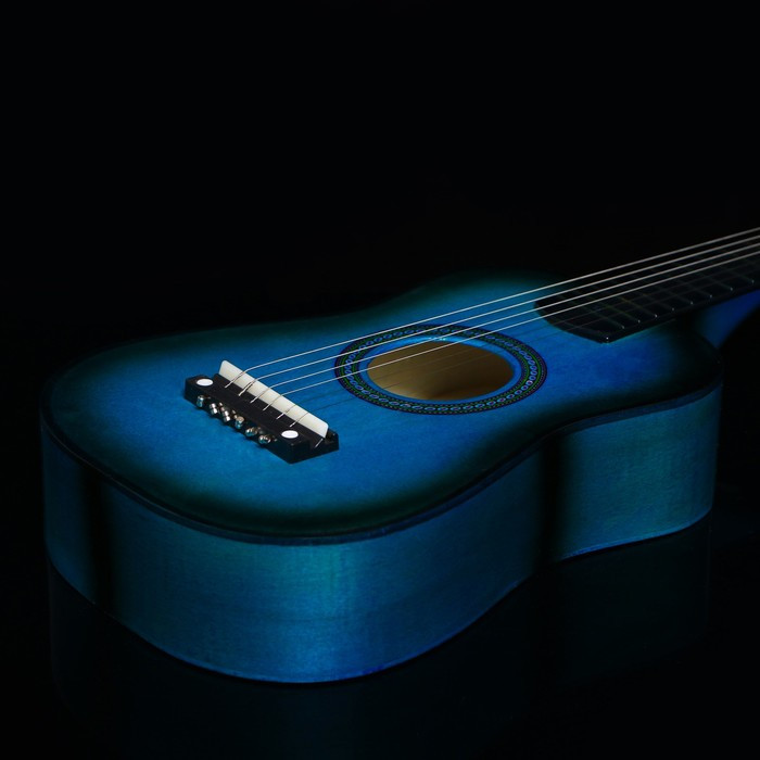 Игрушка музыкальная «Гитара» в синем цвете, 57 × 19,5 × 9 см - фото 5 - id-p213424719
