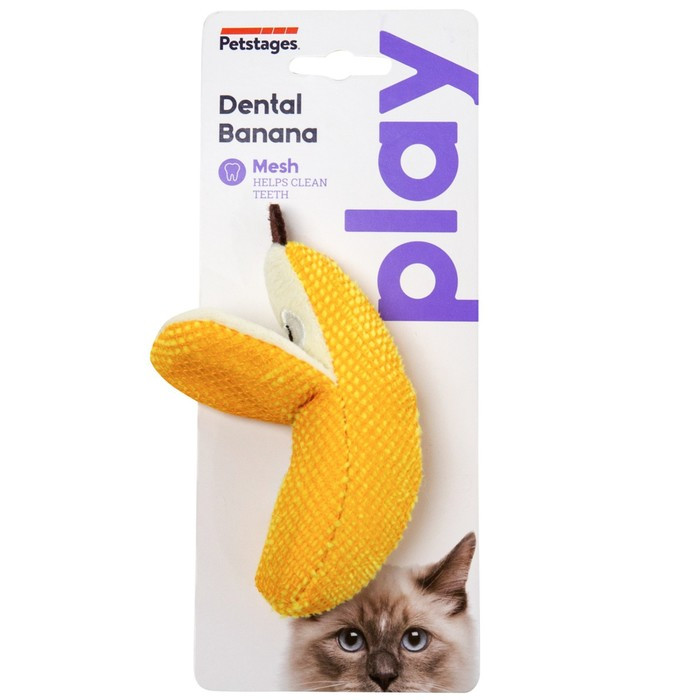 Игрушка Petstages Dental "Банан" для кошек - фото 2 - id-p216659278