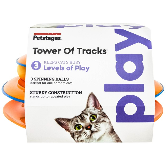 Игрушка Petstages "Трек" для кошек 3 этажа - фото 2 - id-p216659284