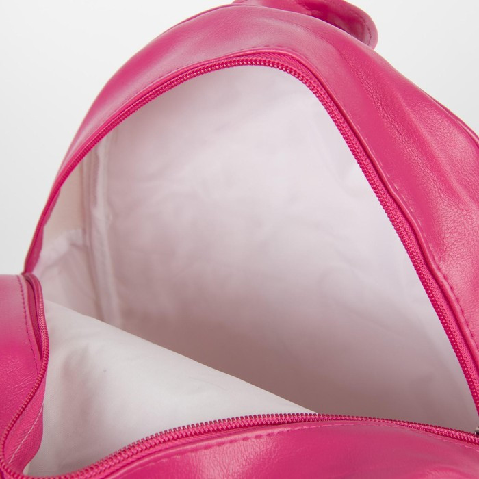 Рюкзак детский с пайетками, отдел на молнии, цвет розовый «Сердце» - фото 7 - id-p203024848