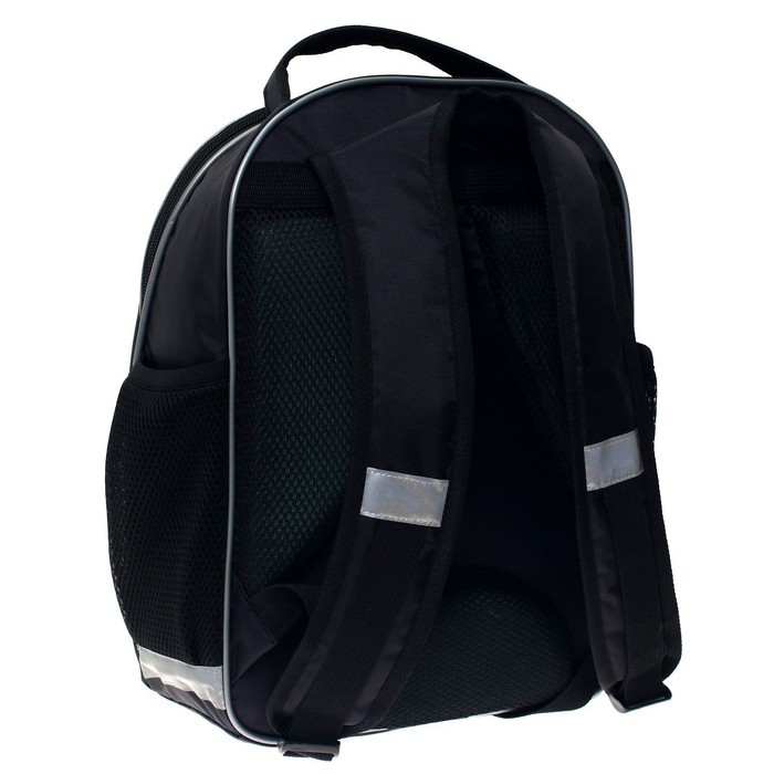 Рюкзак школьный, 37 х 27 х 16 см, эргономичная спинка, Calligrata Б "Тачка" - фото 9 - id-p203024923