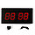 Часы электронные настенные, 23 х 3 х 47 см, USB, фото 4