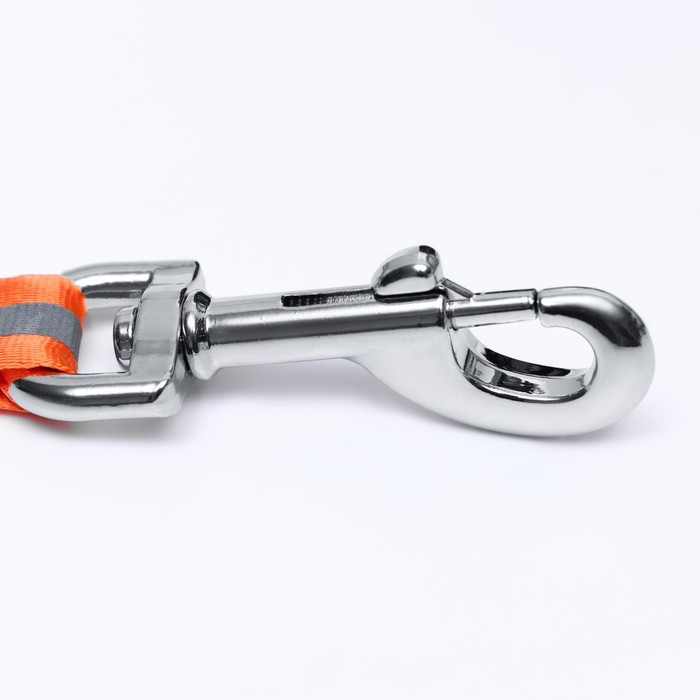 Рулетка "Пижон" с прорезиненной ручкой, 8 м, до 50 кг, трос, чёрно-оранжевая - фото 4 - id-p216659947